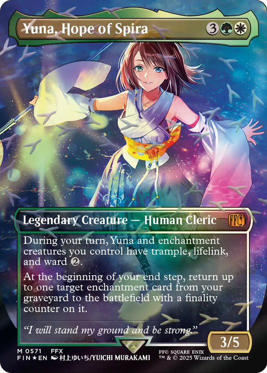 Yuna, Hope of Spira MTG proxy card