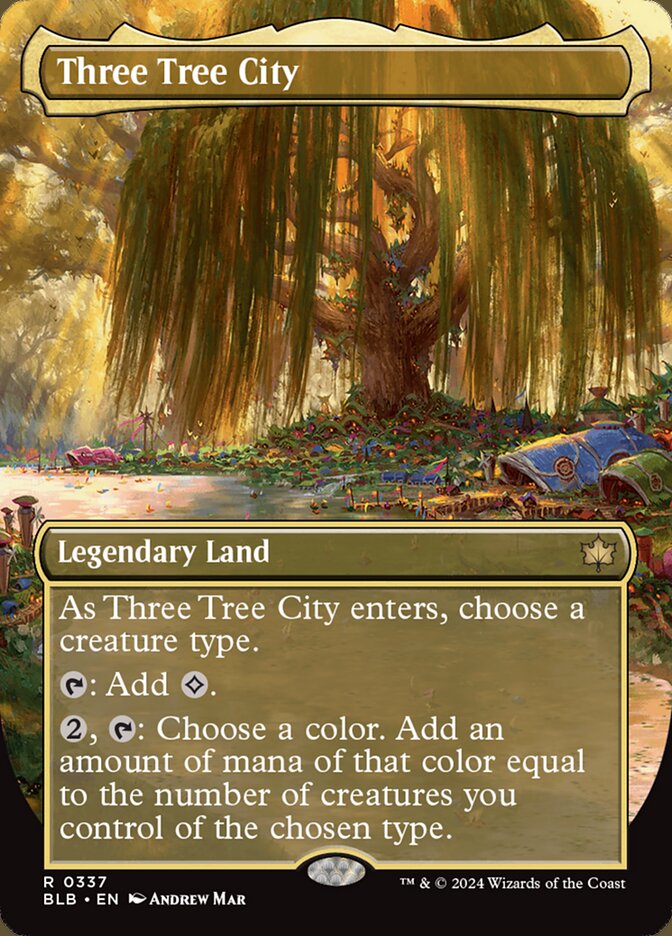 Three Tree City MTG proxy card