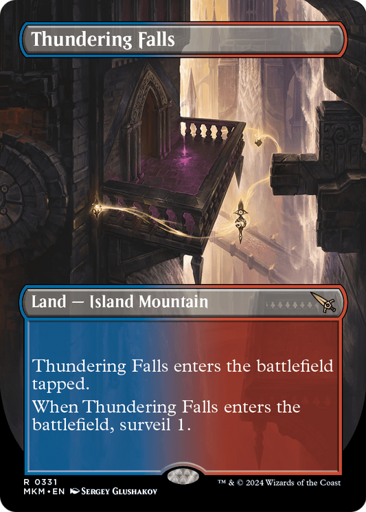 Thundering Falls MTG proxy card
