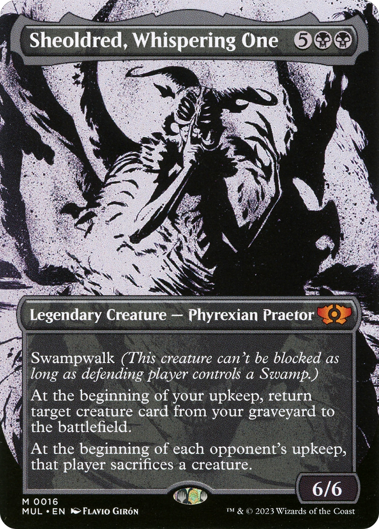 Sheoldred, Whispering One MTG proxy card