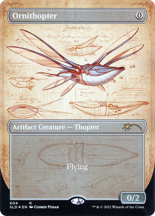 Ornithopter MTG proxy card