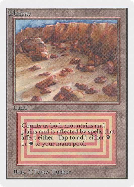 Plateau MTG proxy card