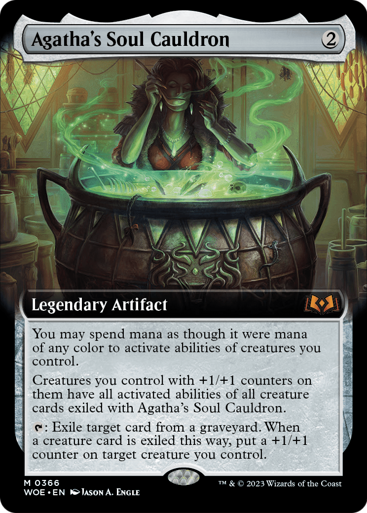 Agatha's Soul Cauldron MTG proxy card