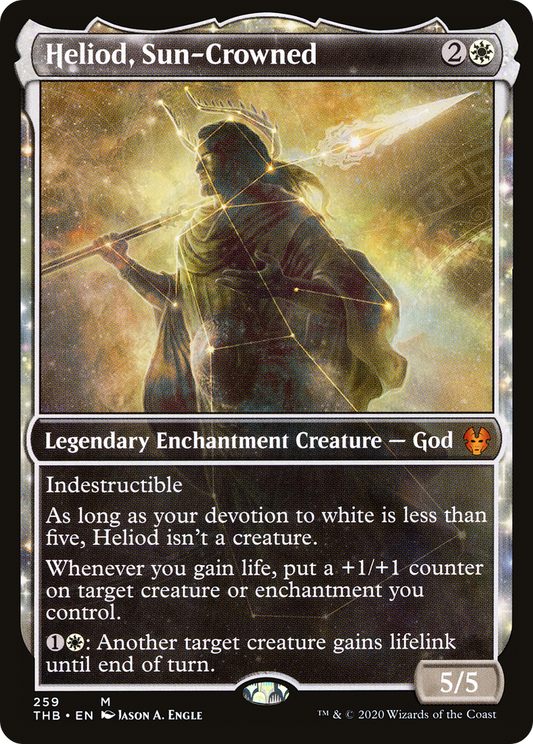 Heliod, Sun-Crowned MTG proxy card
