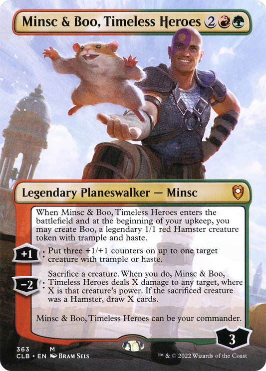 Minsc & Boo, Timeless Heroes MTG proxy card