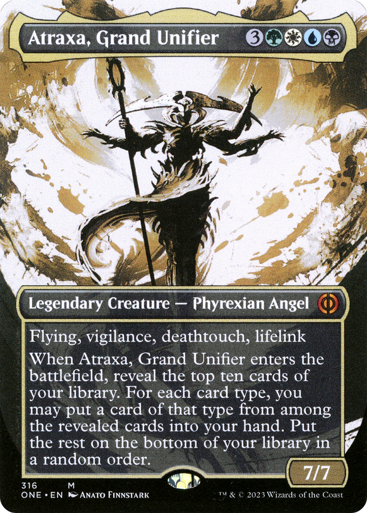 Atraxa, Grand Unifier MTG proxy card