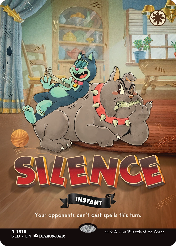 Silence MTG proxy card