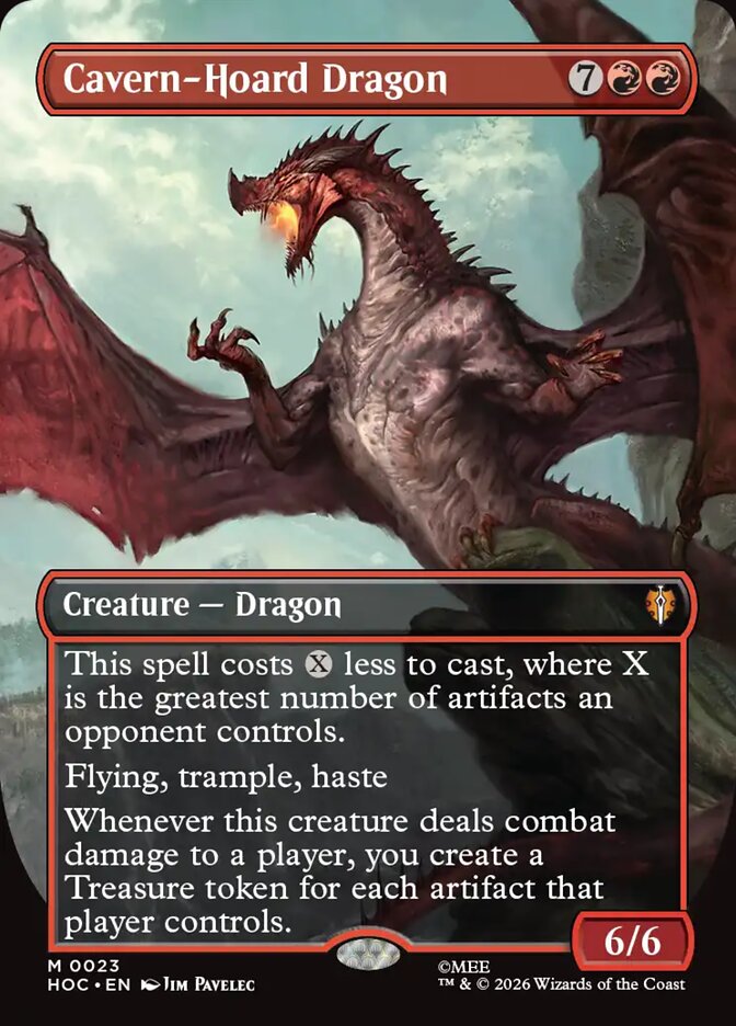 Cavern-Hoard Dragon MTG proxy card