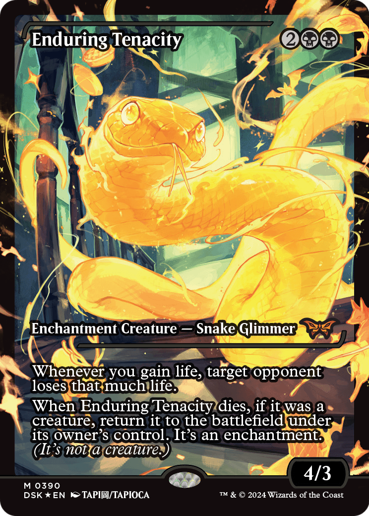 Enduring Tenacity MTG proxy card