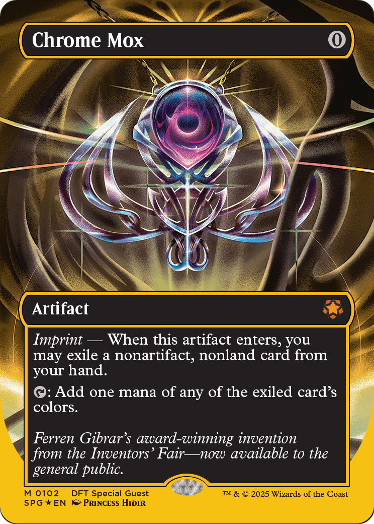 Chrome Mox MTG proxy card