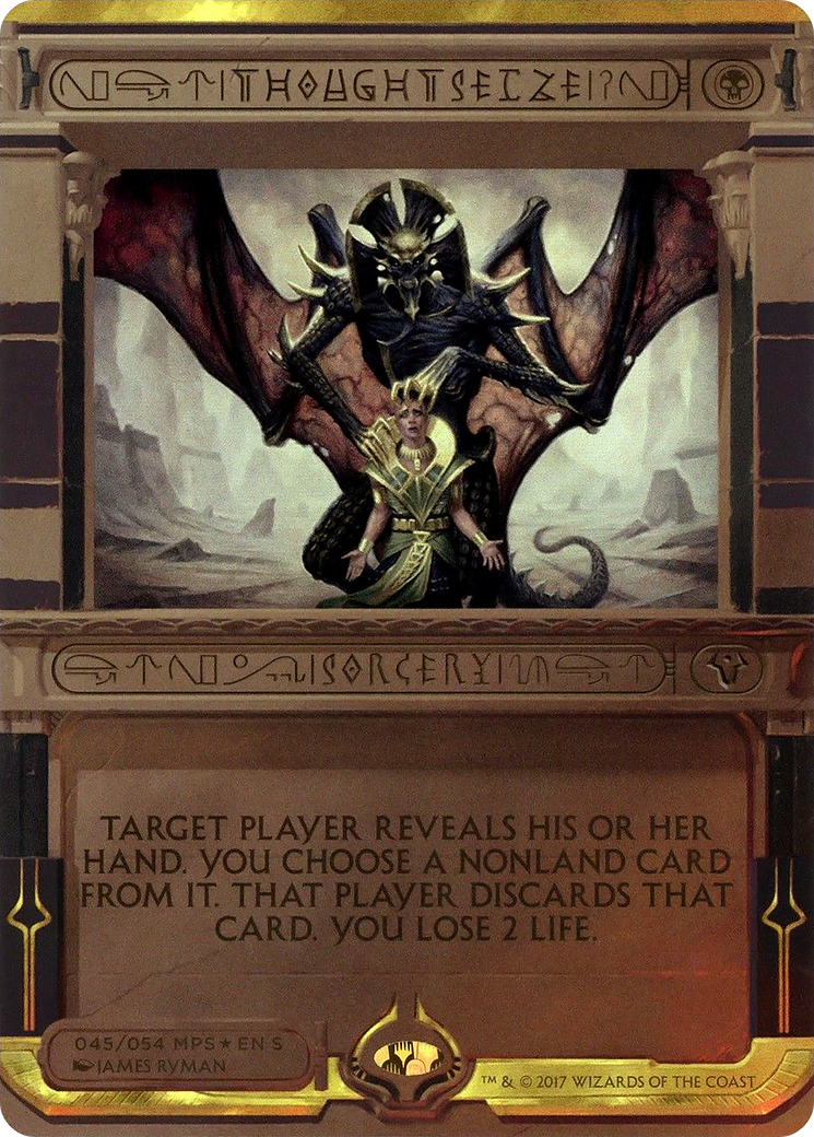 Thoughtseize MTG proxy card