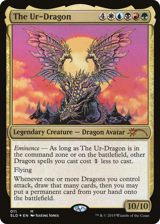 The Ur-Dragon MTG proxy card