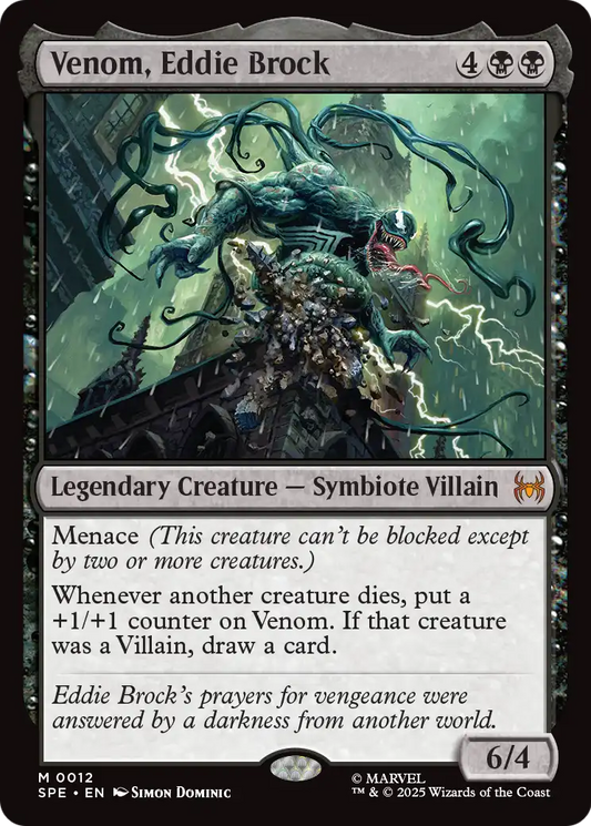 Venom, Eddie Brock MTG proxy card