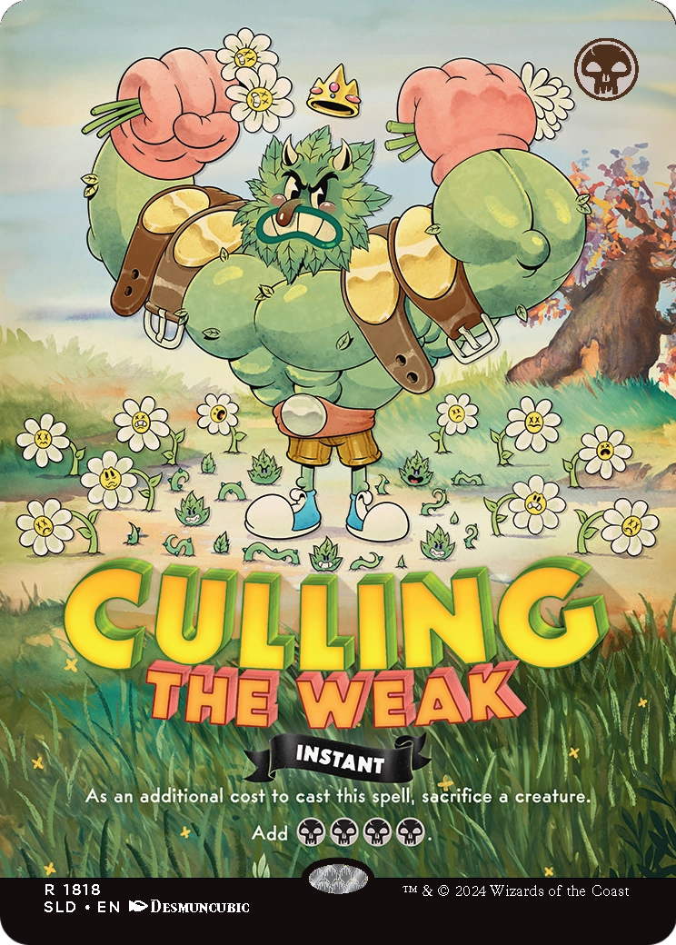 Culling the Weak MTG proxy card
