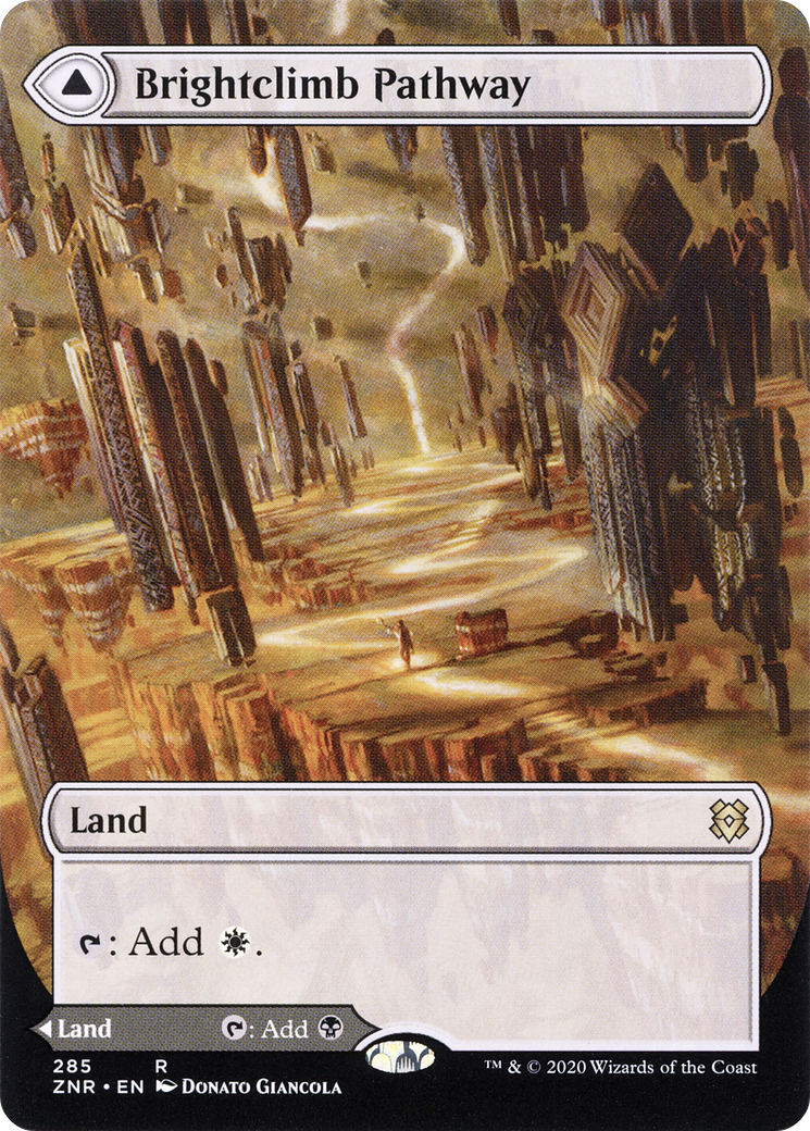 Brightclimb Pathway // Grimclimb Pathway MTG proxy card