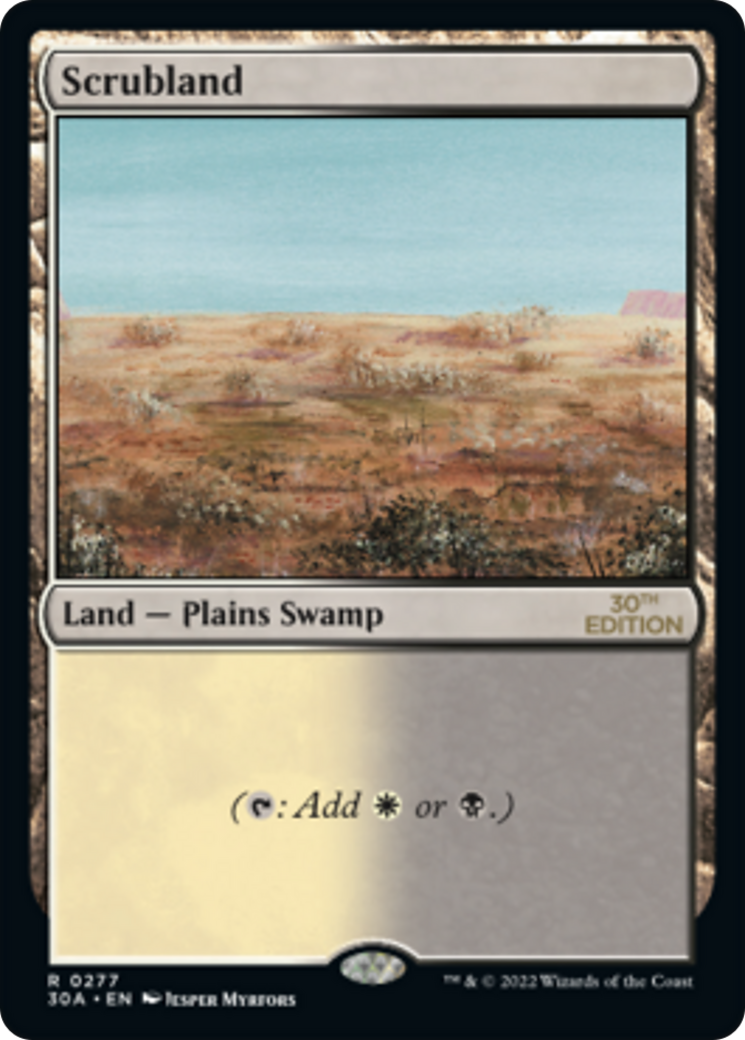 Scrubland MTG proxy card