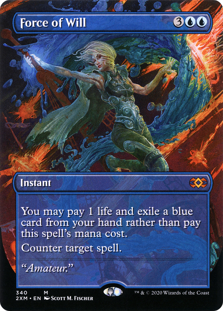 Force of Will MTG proxy card