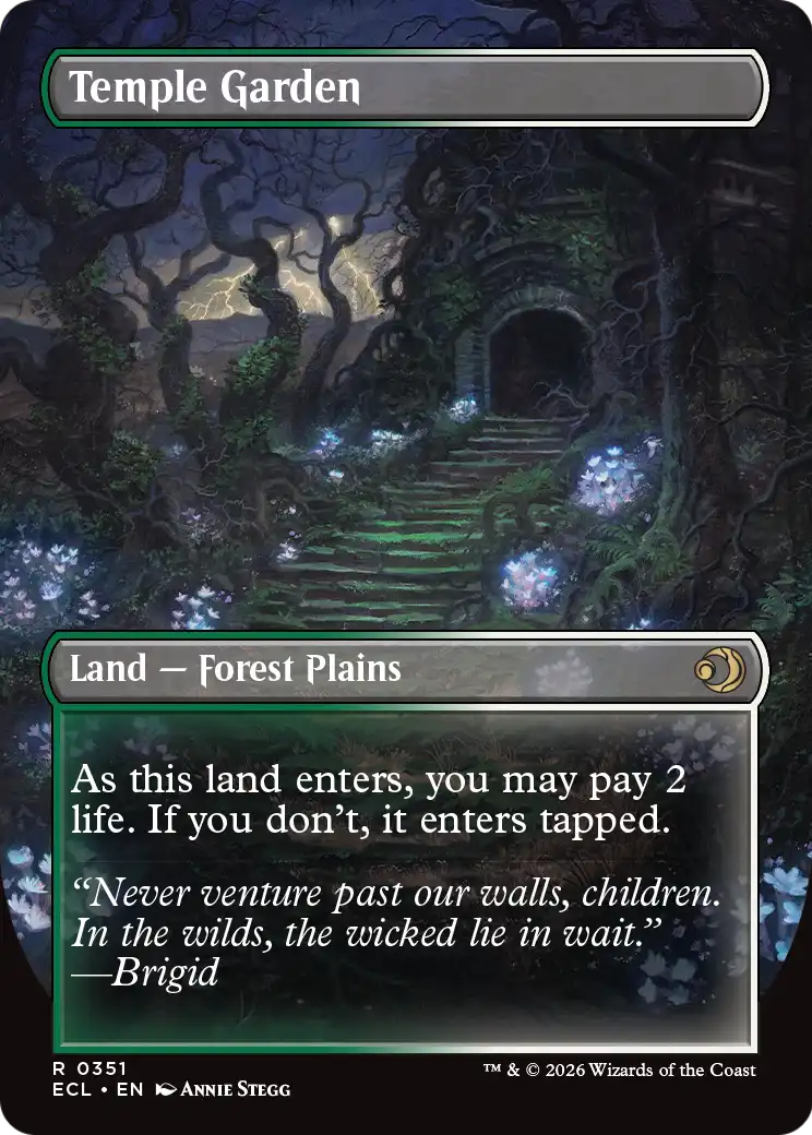 Temple Garden // Temple Garden MTG proxy card
