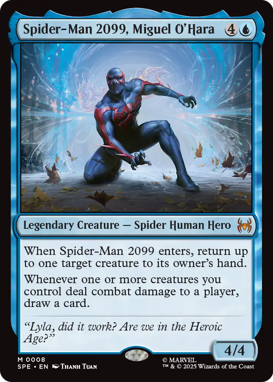 Spider-Man 2099, Miguel O'Hara MTG proxy card