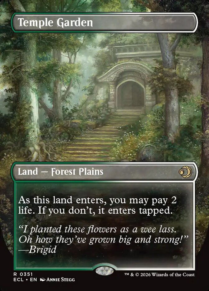 Temple Garden // Temple Garden - Lorwyn Eclipsed – MTG Proxy Card