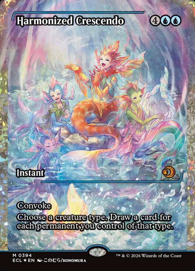 Harmonized Crescendo - Lorwyn Eclipsed (Foil) – MTG Proxy Card