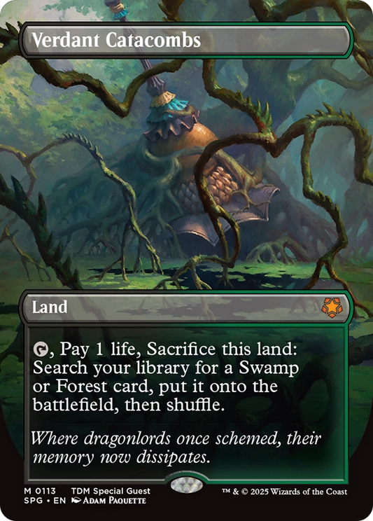 Verdant Catacombs MTG proxy card