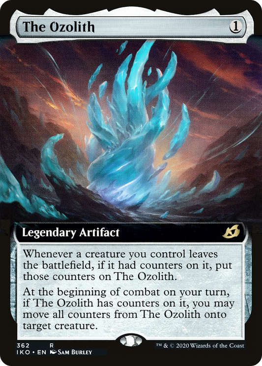 The Ozolith MTG proxy card