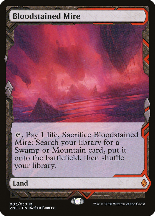 Bloodstained Mire MTG proxy card