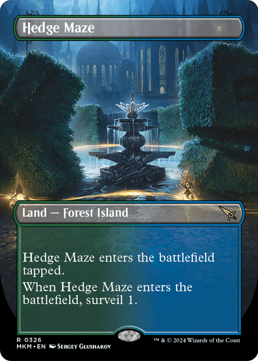 Hedge Maze MTG proxy card