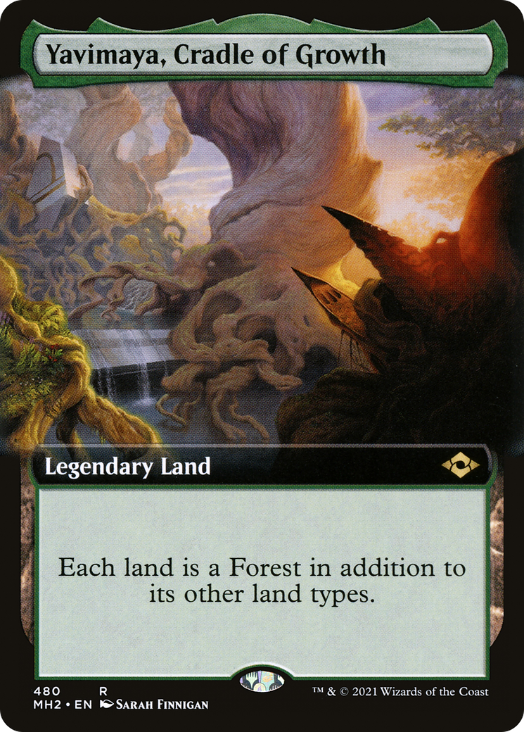 Yavimaya, Cradle of Growth MTG proxy card