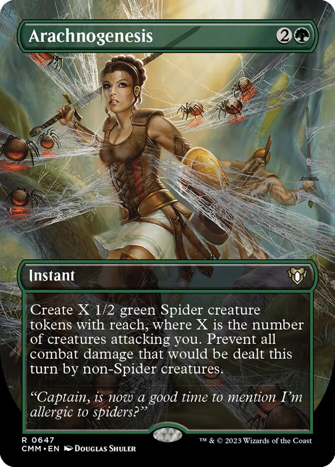 Arachnogenesis MTG proxy card