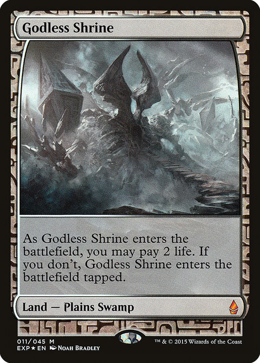 Godless Shrine - Zendikar Expeditions (Foil) – MTG Proxy Card
