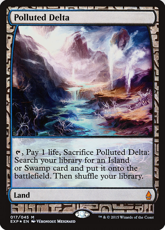 Polluted Delta - Zendikar Expeditions (Foil) – MTG Proxy Card