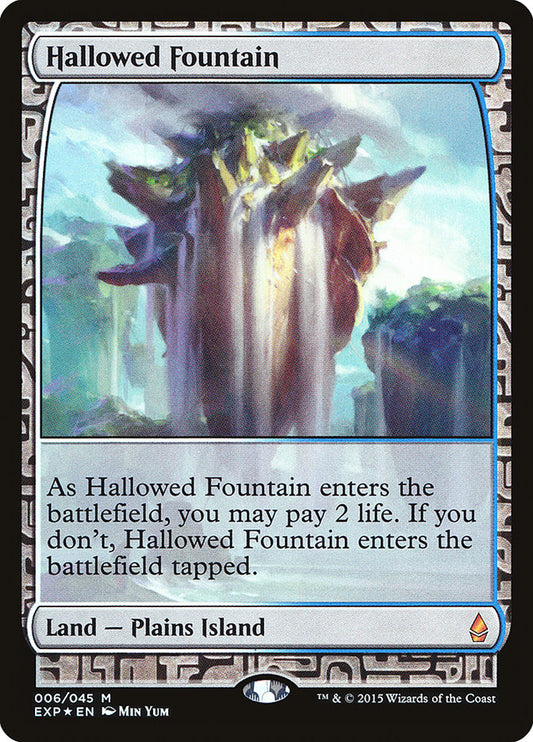 Hallowed Fountain - Zendikar Expeditions (Foil) – MTG Proxy Card