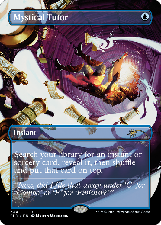 Mystical Tutor MTG proxy card