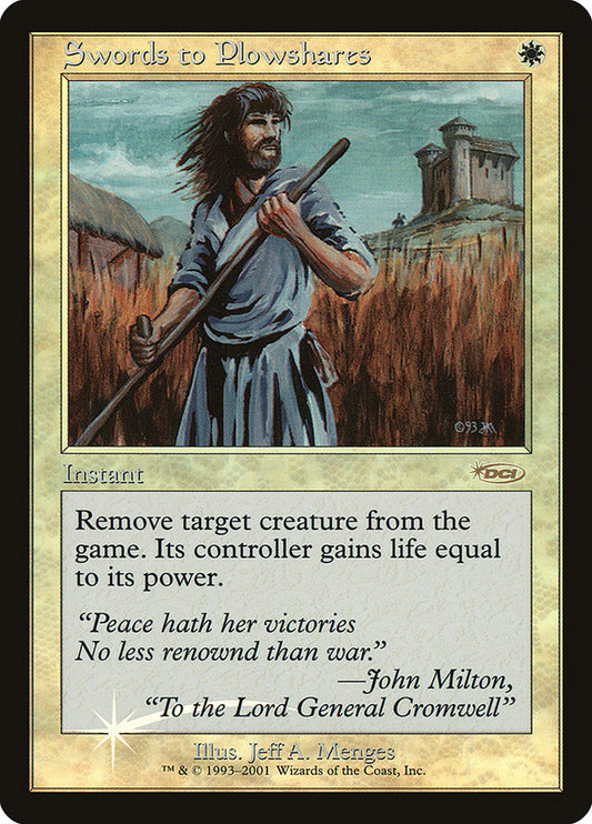 Swords to Plowshares - Friday Night Magic 2001 (Foil) – MTG Proxy Card