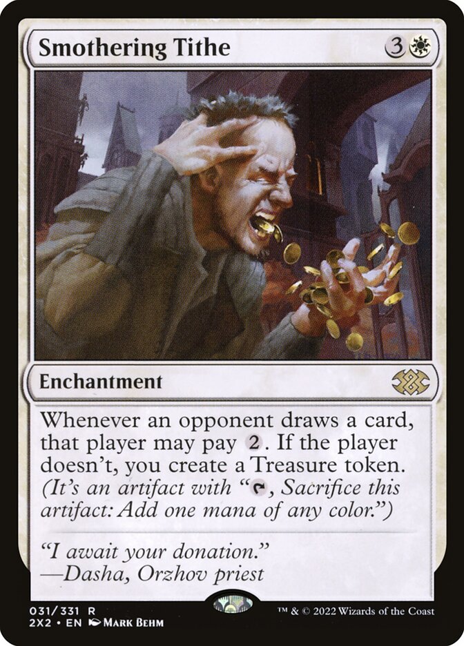 Smothering Tithe MTG proxy card