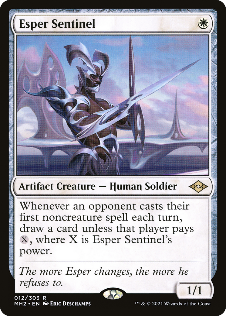 Esper Sentinel MTG proxy card