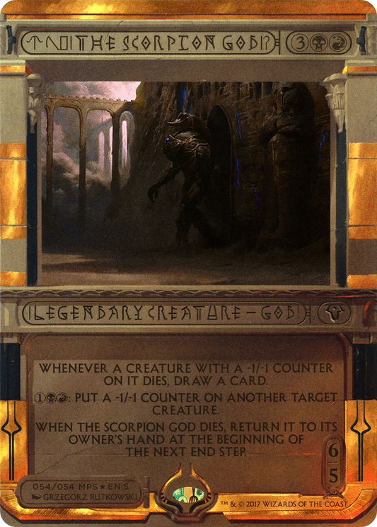 The Scorpion God MTG proxy card