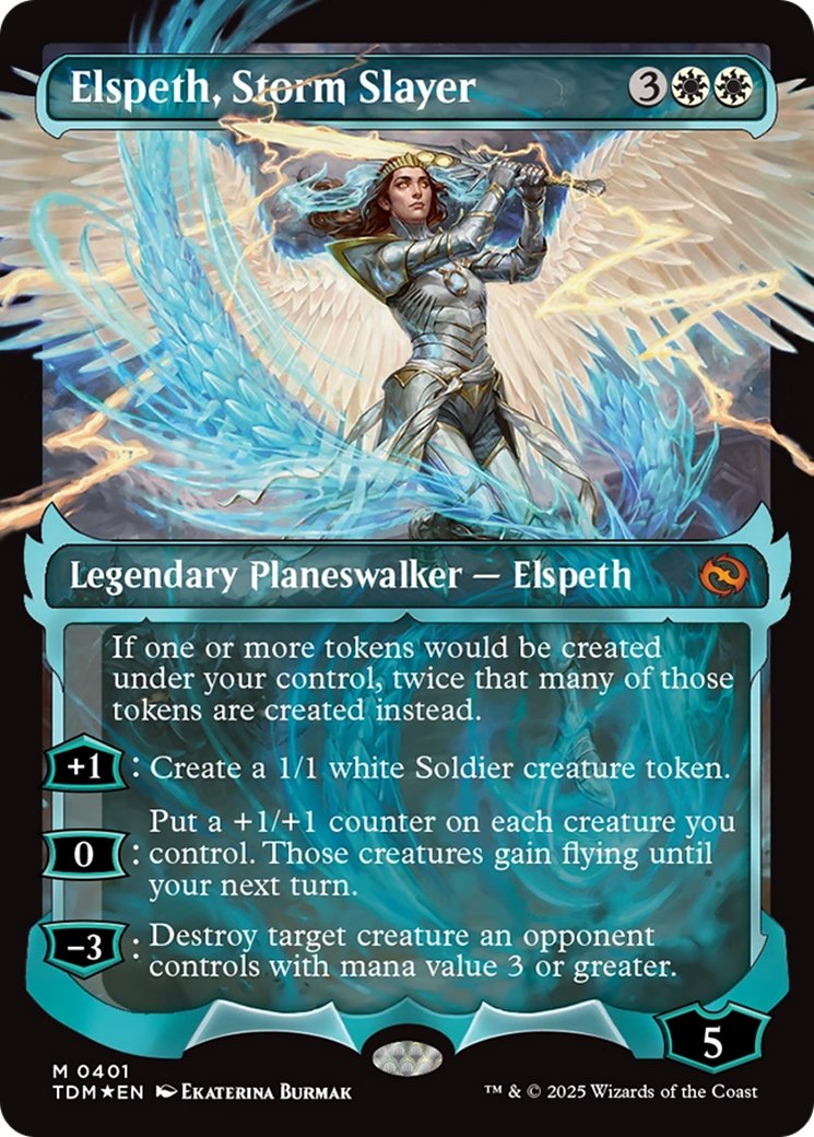Elspeth, Storm Slayer MTG proxy card