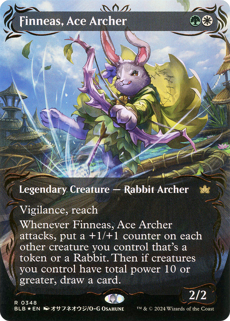 Finneas, Ace Archer MTG proxy card