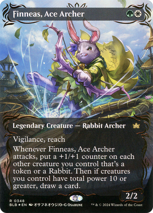 Finneas, Ace Archer MTG proxy card