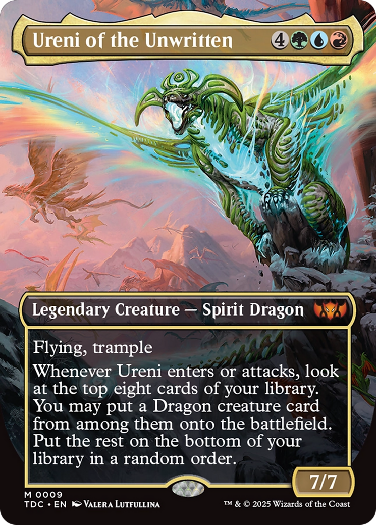 Ureni of the Unwritten MTG proxy card