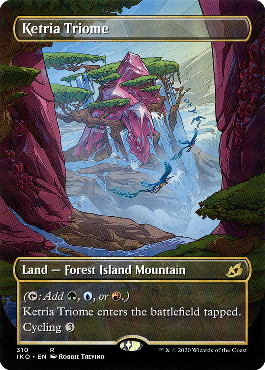 Ketria Triome MTG proxy card