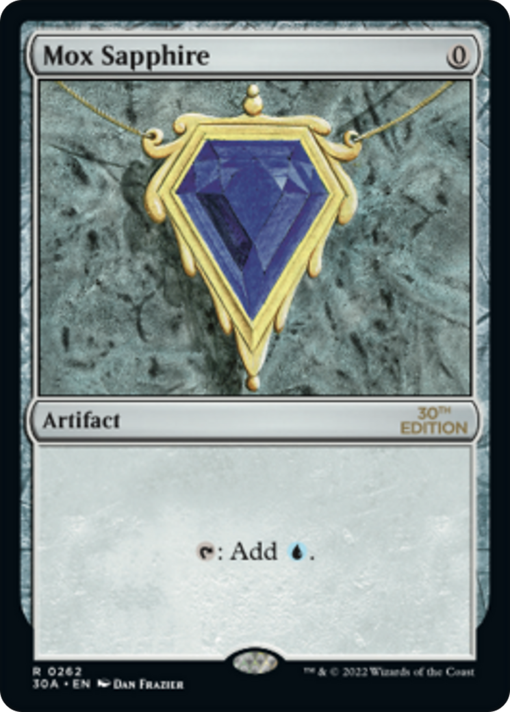 Mox Sapphire MTG proxy card