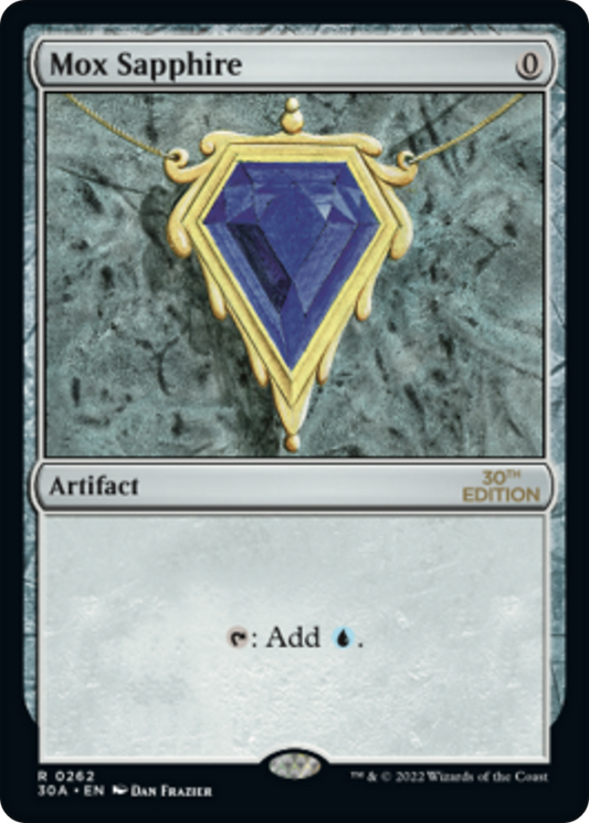 Mox Sapphire MTG proxy card