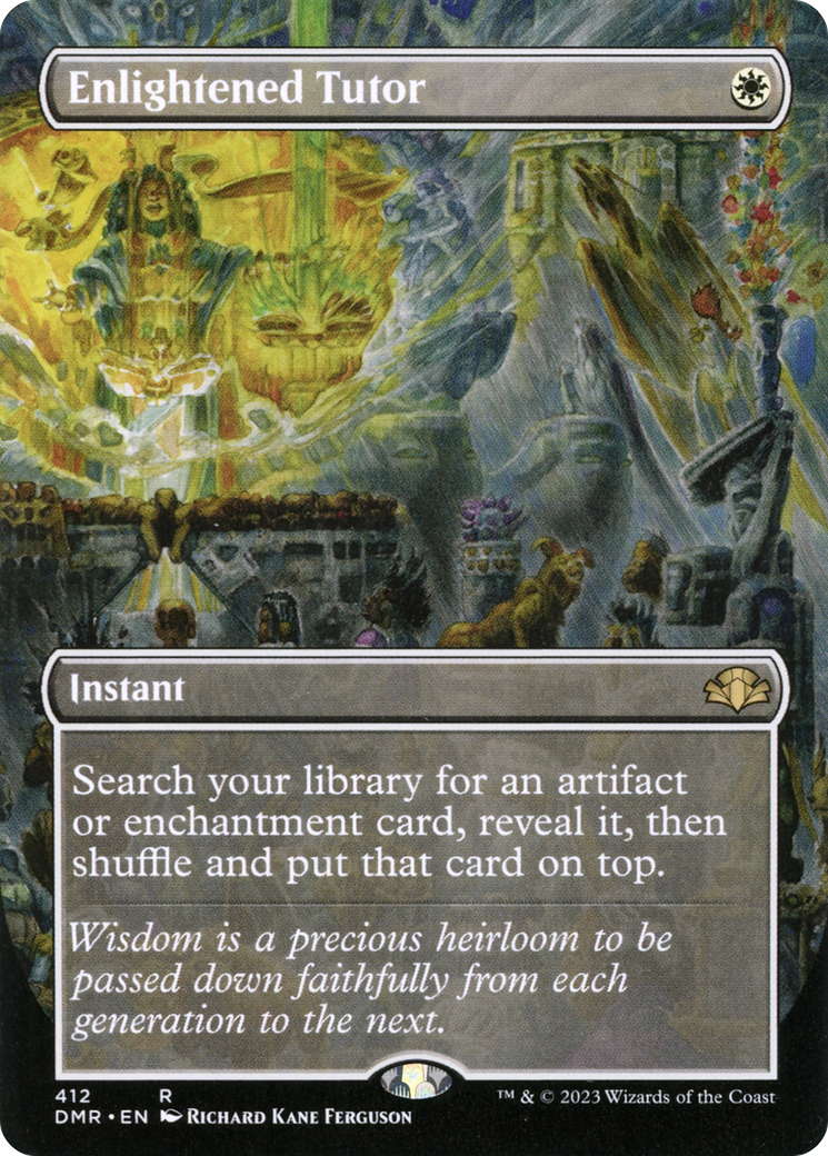 Enlightened Tutor MTG proxy card