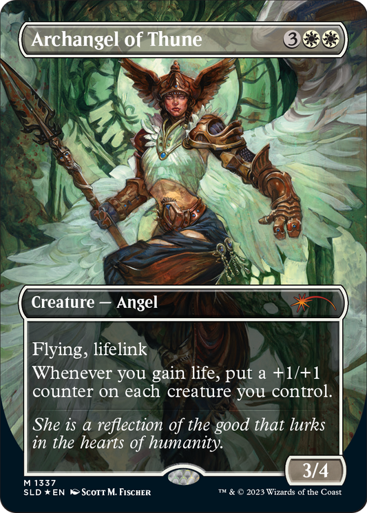 Archangel of Thune MTG proxy card