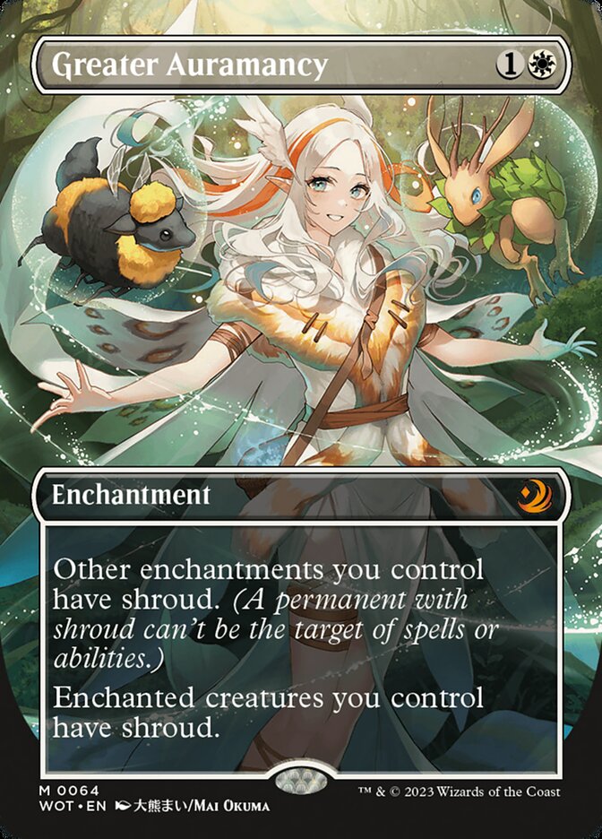 Greater Auramancy MTG proxy card