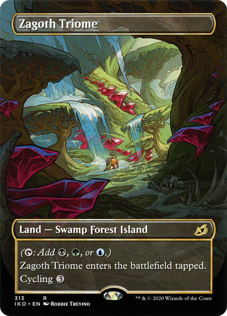 Zagoth Triome MTG proxy card